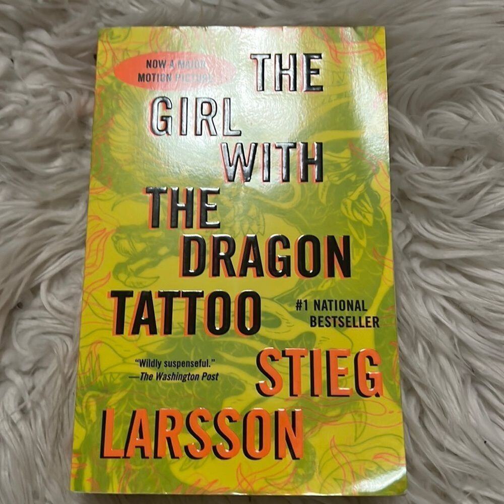 THE GIRL WITH THE DRAGON TATTOO‎ BY STIEG LARSSON
